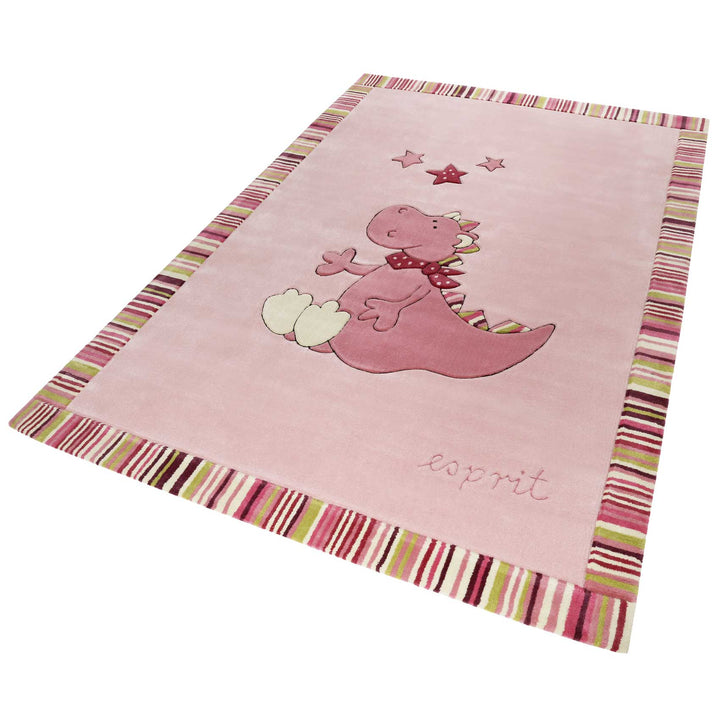 Sweet dragon Teppich rosa Kurzflor rechteckig