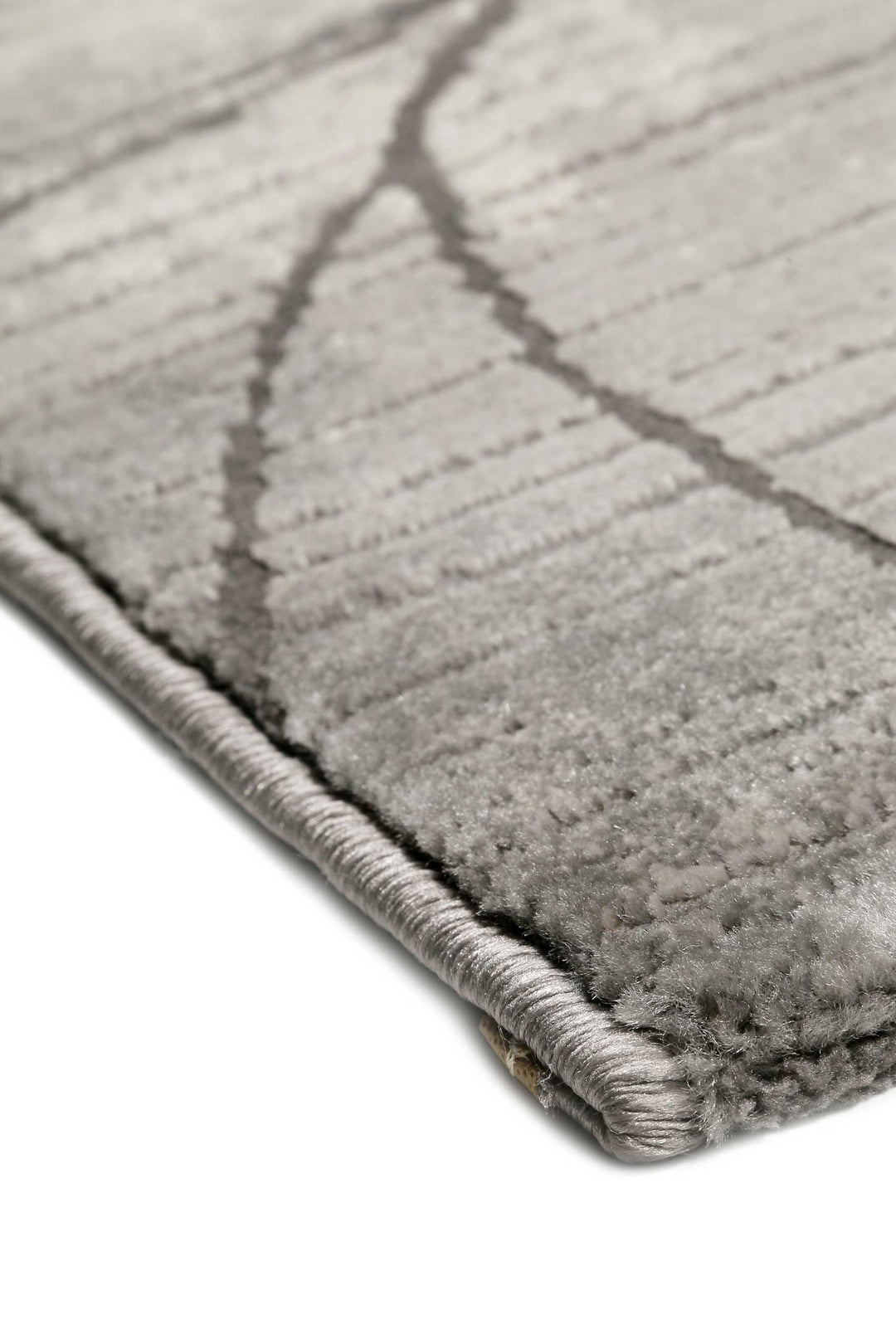 Tera Teppich taupe Kurzflor rechteckig