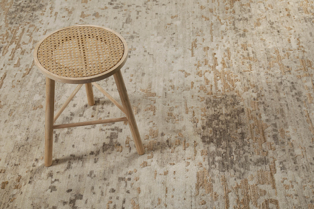 Upper East Side Teppich beige Kurzflor rechteckig