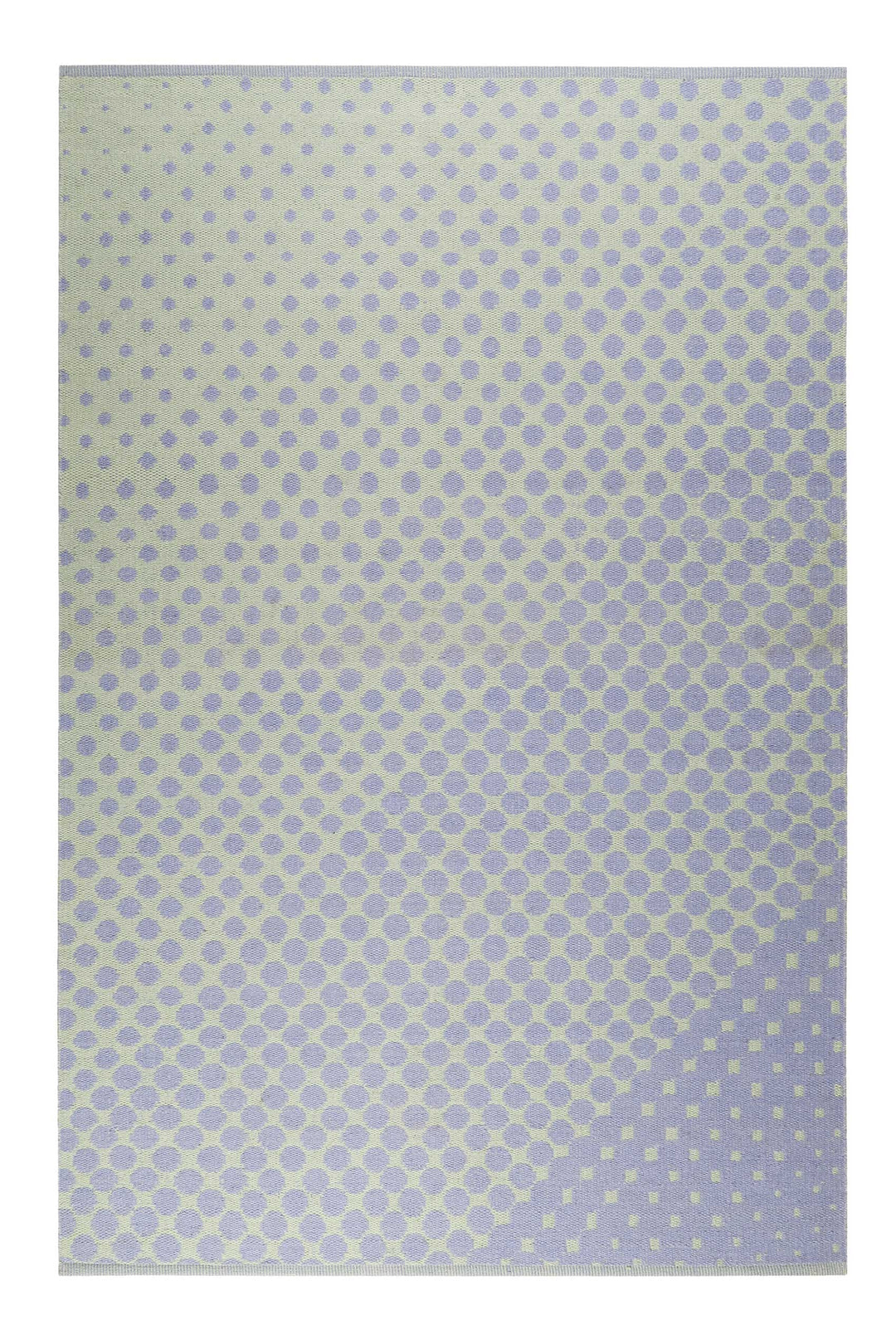 VEL Kelim Teppich blau Kurzflor rechteckig