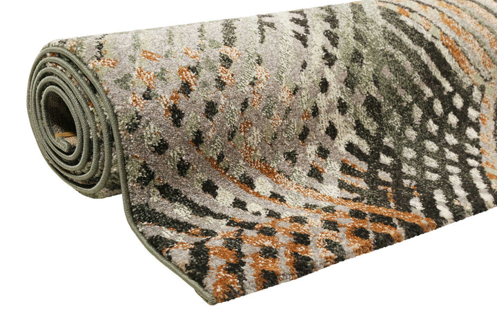 Vario Teppich grün Kurzflor rechteckig