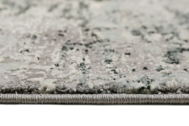 Vintage Feels Teppich grau Kurzflor rechteckig