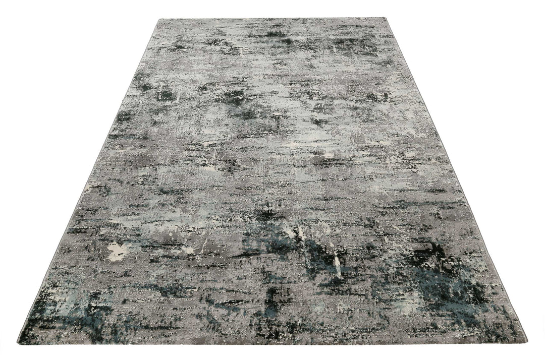 Vintage Feels Teppich grau Kurzflor rechteckig