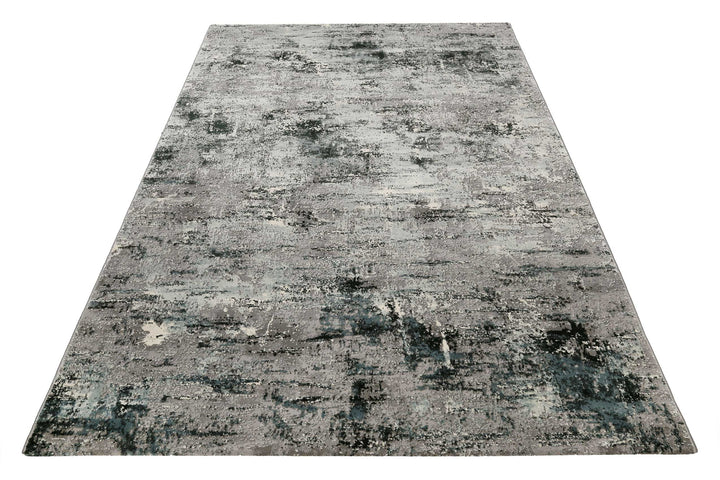 Vintage Feels Teppich grau Kurzflor rechteckig