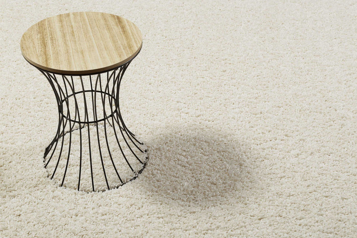 #Whisper Shag Teppich creme weiß Hochflor rechteckig
