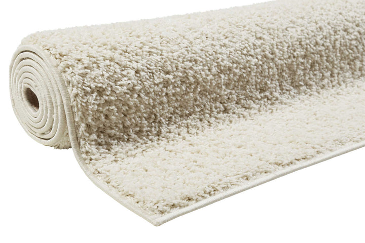 #Whisper Shag Teppich creme weiß Hochflor rechteckig