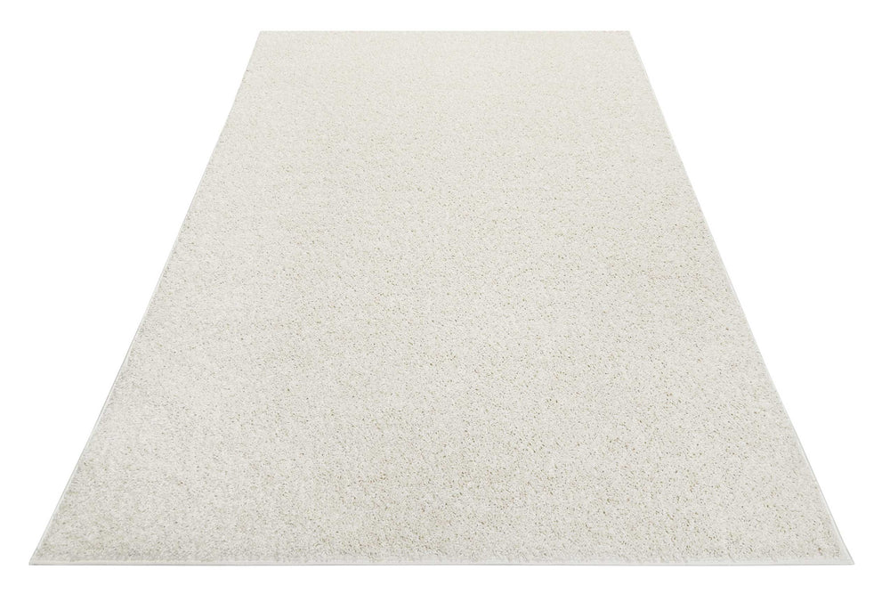 #Whisper Shag Teppich creme weiß Hochflor rechteckig