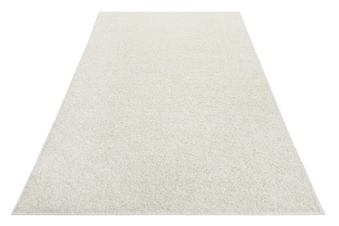 #Whisper Shag Teppich creme weiß Hochflor rechteckig