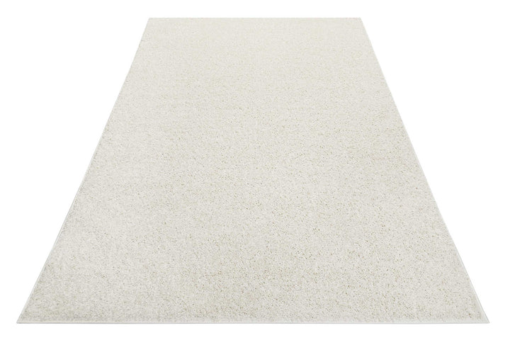 #Whisper Shag Teppich creme weiß Hochflor rechteckig