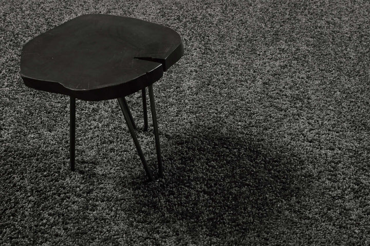 #Whisper Shag Teppich anthrazit grau Hochflor rechteckig