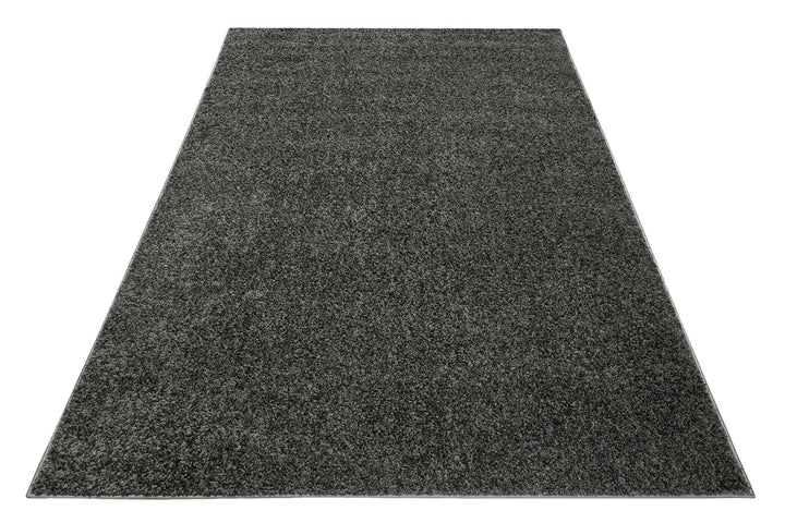#Whisper Shag Teppich anthrazit grau Hochflor rechteckig