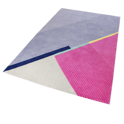 Esprit Teppich Blau Pink Kurzflor » XAZ «