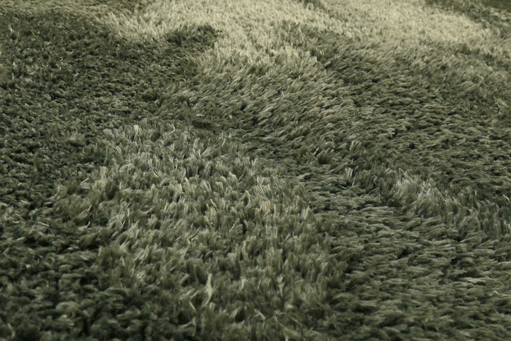 Yogi Teppich grün Hochflor rechteckig