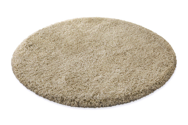 Esprit Teppich Rund Beige Sand weich soft & nachhaltig "Yogi"