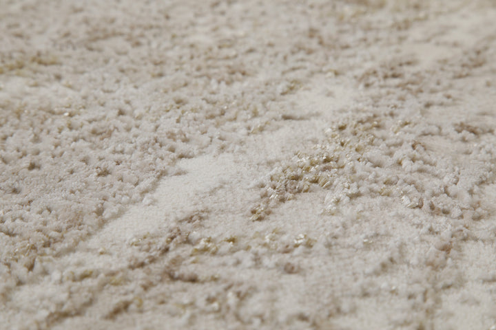 Feel Vintage Teppich gold Kurzflor rechteckig