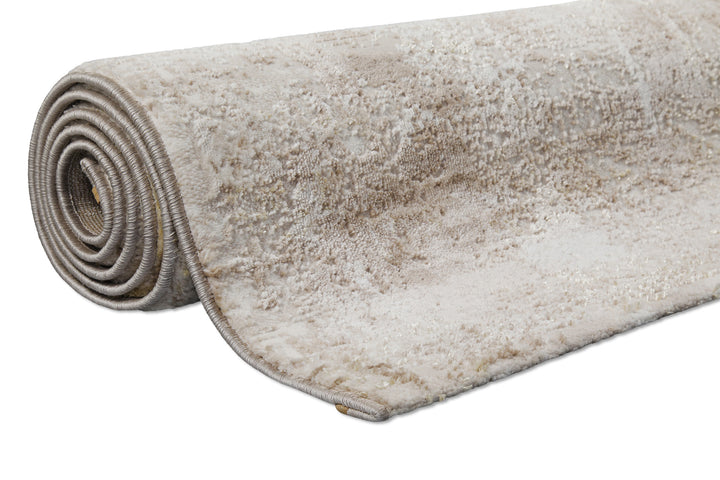 Feel Vintage Teppich gold Kurzflor rechteckig