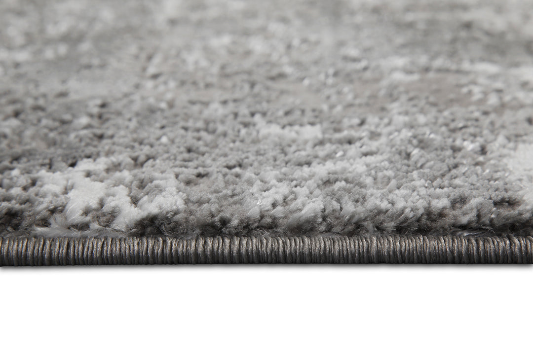 Feel Vintage Teppich grau Kurzflor rechteckig