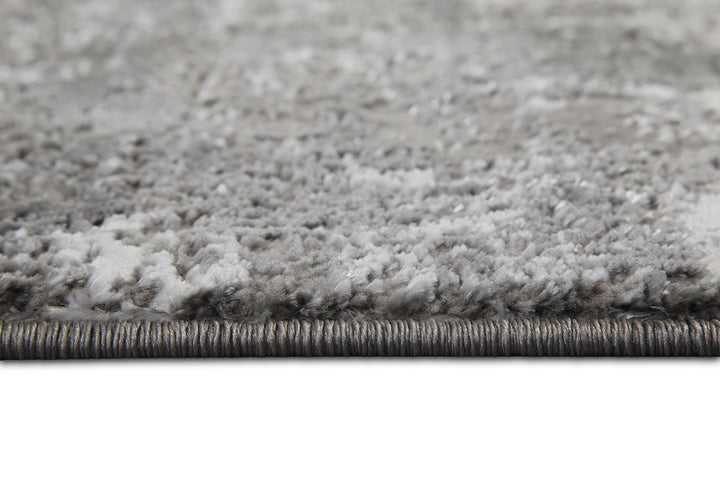 Feel Vintage Teppich grau Kurzflor rechteckig