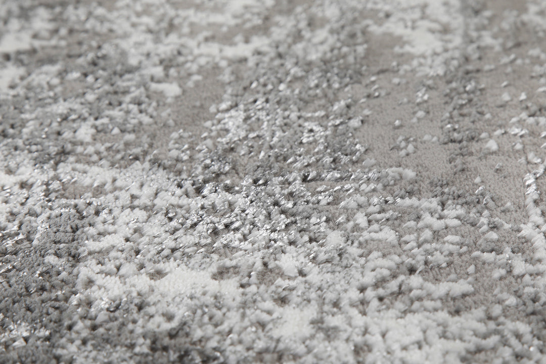 Feel Vintage Teppich grau Kurzflor rechteckig