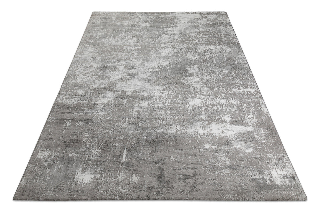 Feel Vintage Teppich grau Kurzflor rechteckig