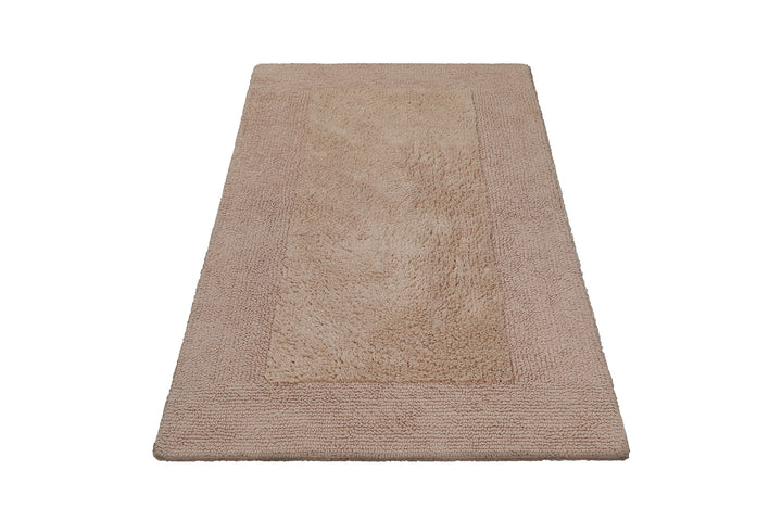 Finn Badteppich beige Kurzflor rechteckig
