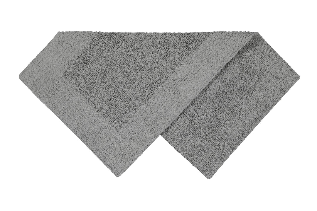 Finn Badteppich grau Kurzflor rechteckig
