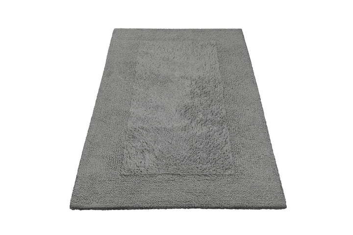 Finn Badteppich grau Kurzflor rechteckig