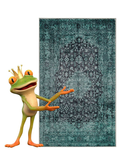Tappetino da bagno Ralph verde 70×120 cm