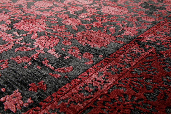 160x230 cm Teppich Wohnzimmer Rot