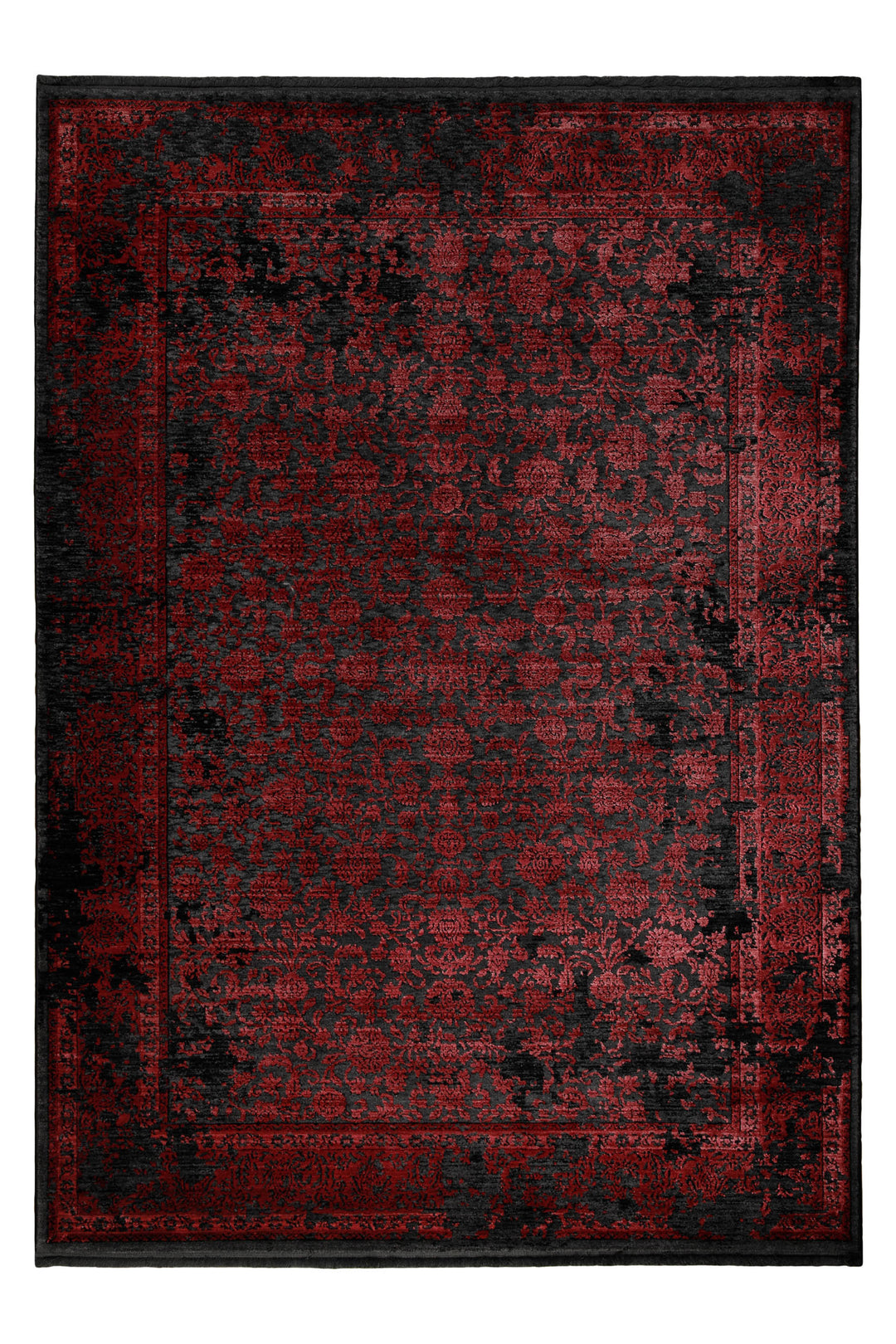 160x230 cm Teppich Wohnzimmer Rot