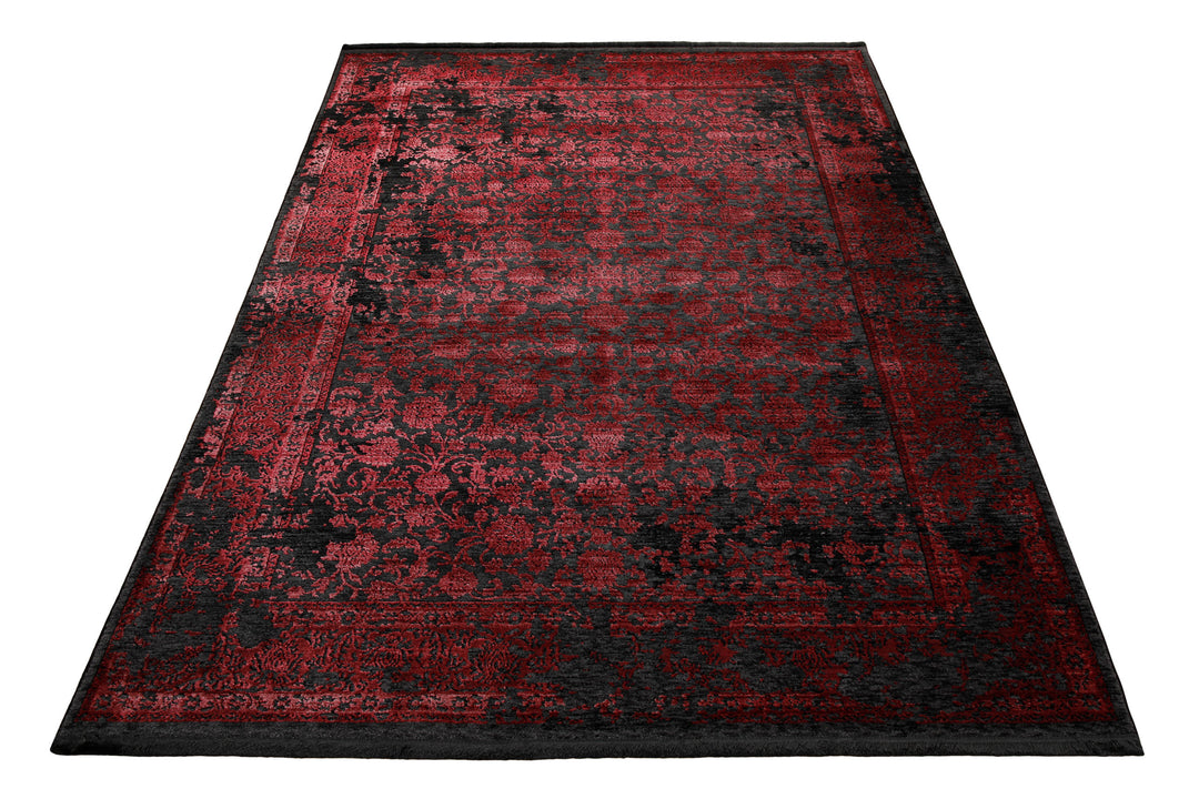 160x230 cm Teppich Wohnzimmer Rot