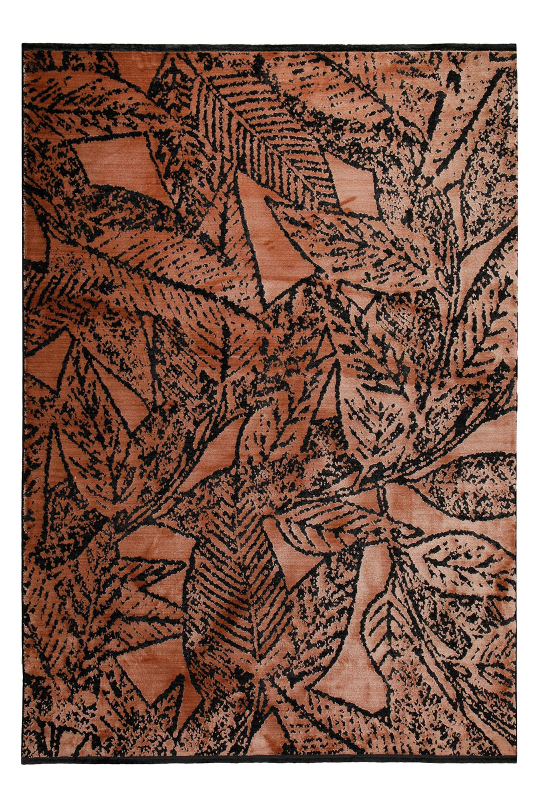 160x230 cm Teppich Wohnzimmer Orange