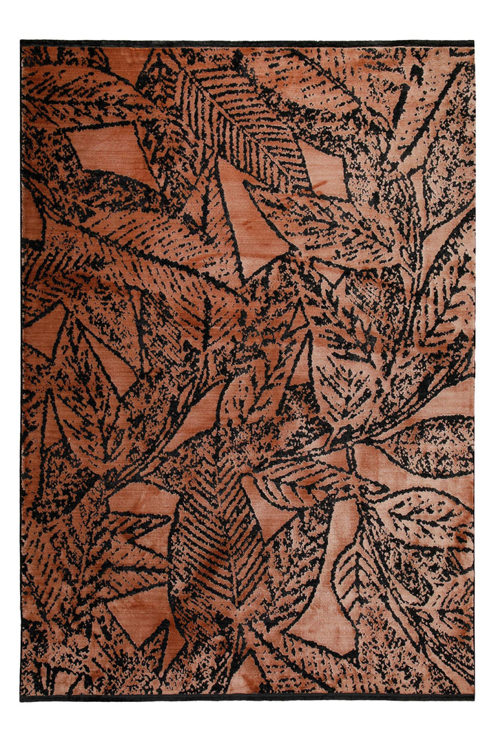 160x230 cm Teppich Wohnzimmer Orange