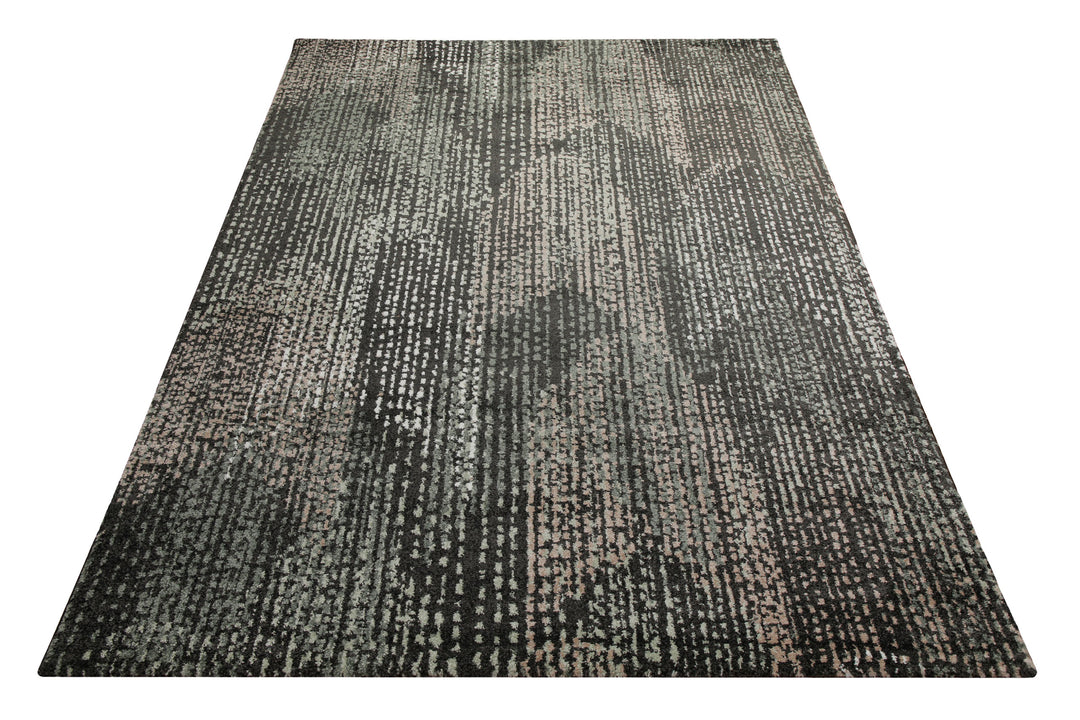 160x230 cm Teppich Wohnzimmer Anthrazit jetzt kaufen