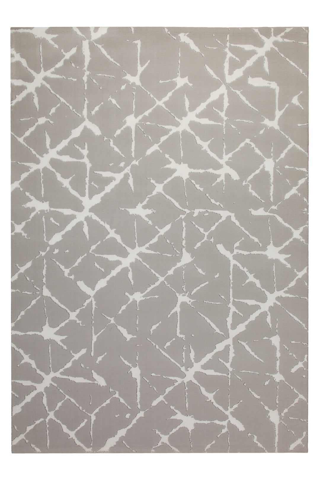 160x230 Teppich Wohnzimmer Creme Weiß