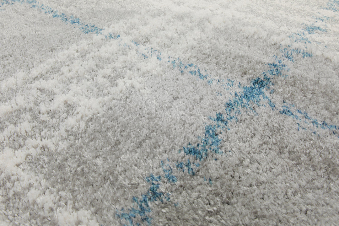 160x230 cm Teppich Wohnzimmer Grau