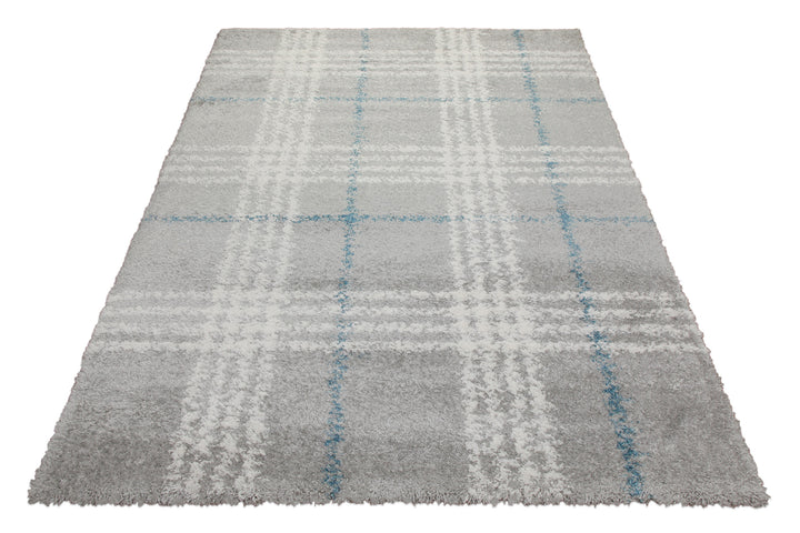 160x230 cm Teppich Wohnzimmer Grau