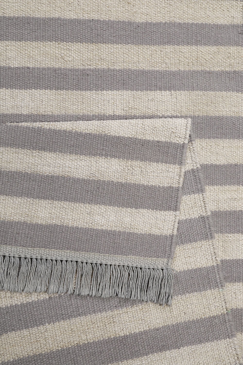 Noble Stripes Teppich natur Kurzflor rechteckig