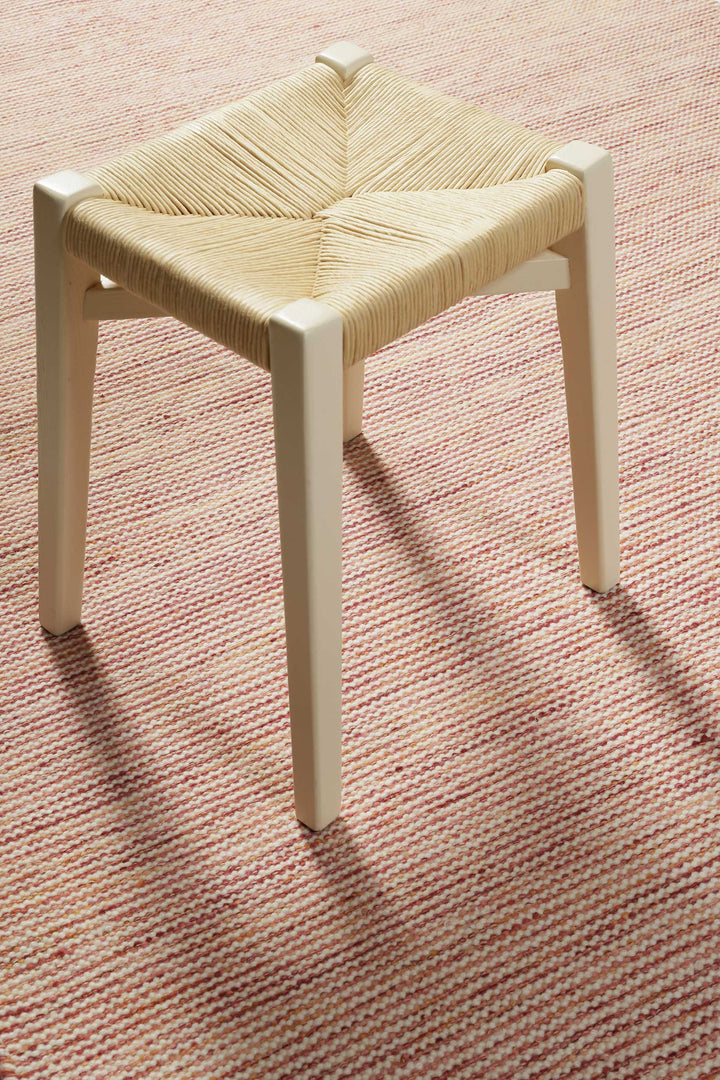 Amélie Teppich rot Kurzflor rechteckig