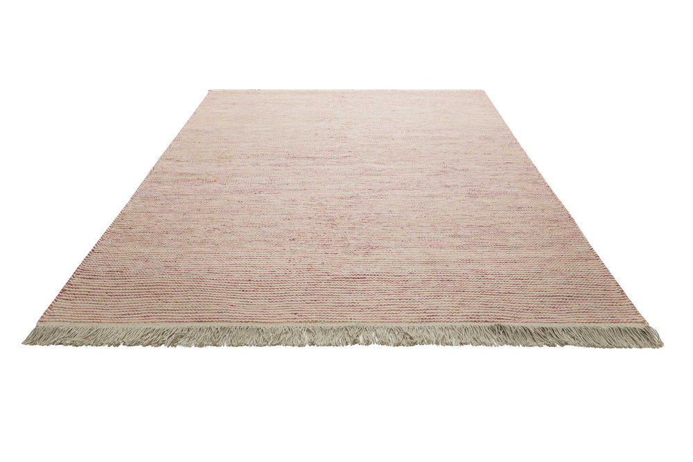 Amélie Teppich rot Kurzflor rechteckig