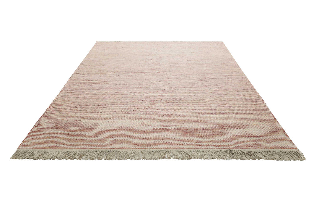 Amélie Teppich rot Kurzflor rechteckig