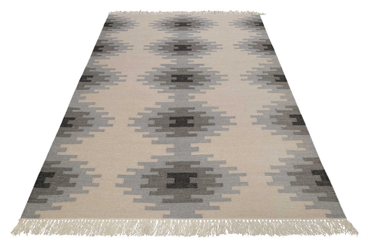 Belle Teppich grau Kurzflor rechteckig