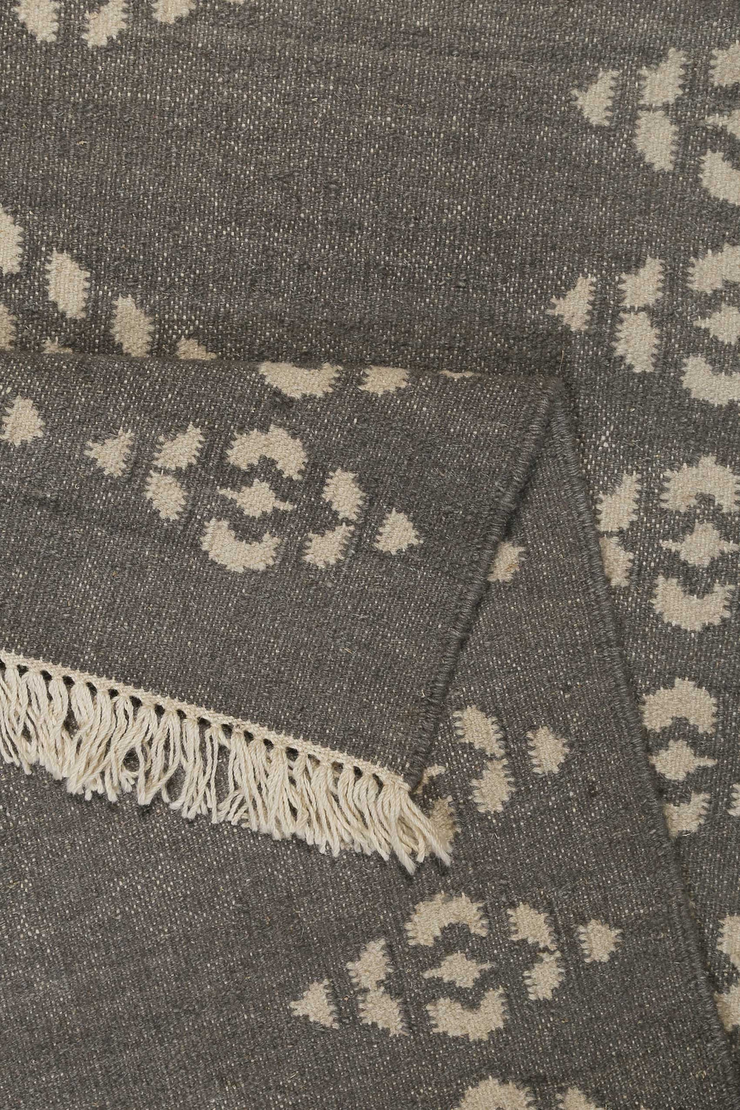 Belmont Teppich dunkelgrau Kurzflor rechteckig