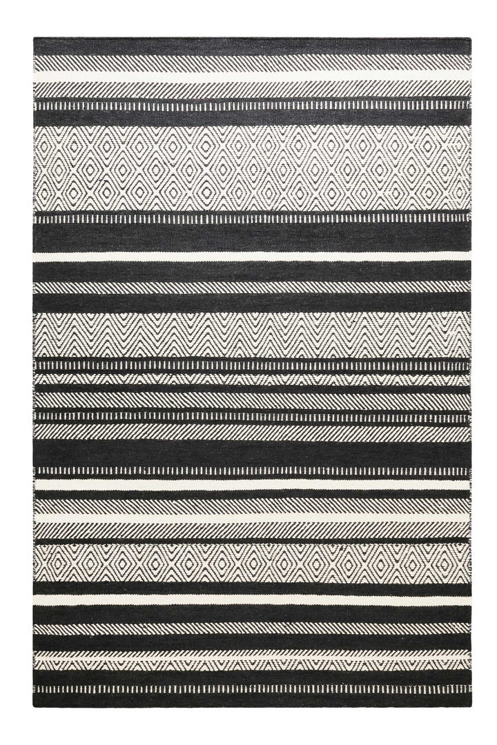 Dijon Teppich grau Kurzflor rechteckig