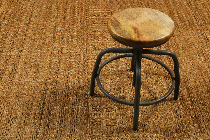 Marseille Teppich braun Kurzflor rechteckig