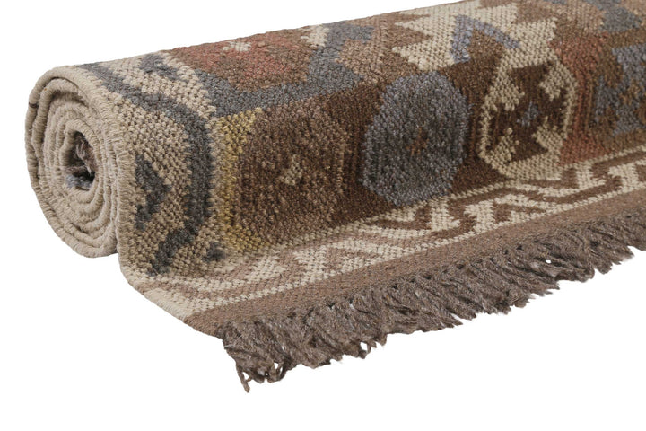 Migny Teppich hellbraun Kurzflor rechteckig