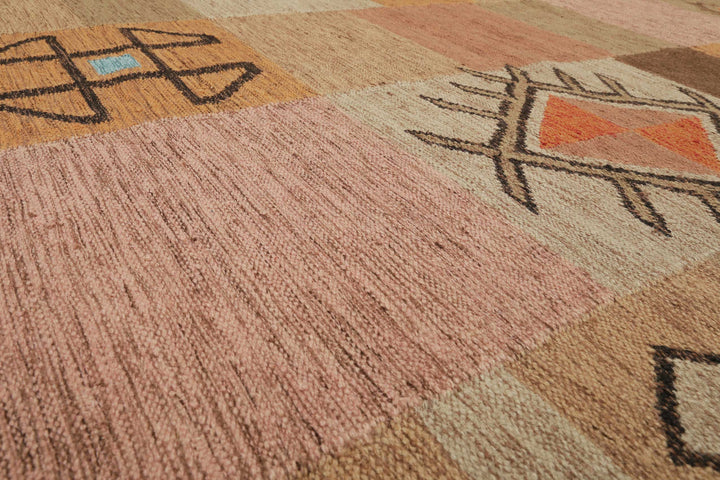 Monmartre Teppich braun Kurzflor rechteckig