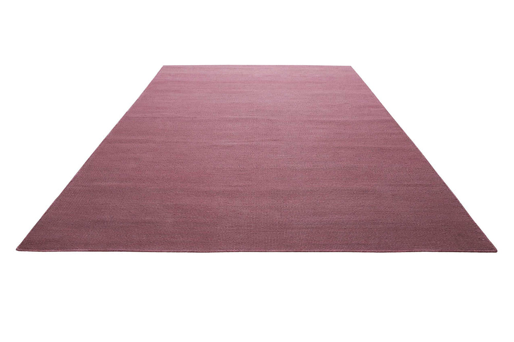 Nizza Teppich bordeaux Kurzflor rechteckig