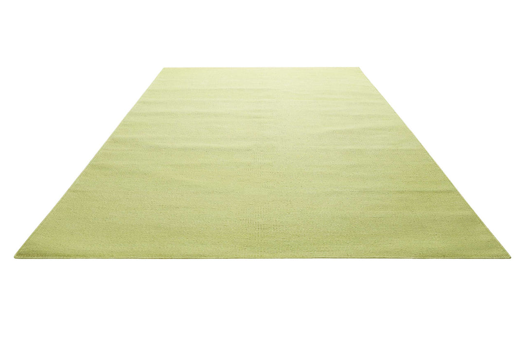 Nizza Teppich limettengrün Kurzflor rechteckig
