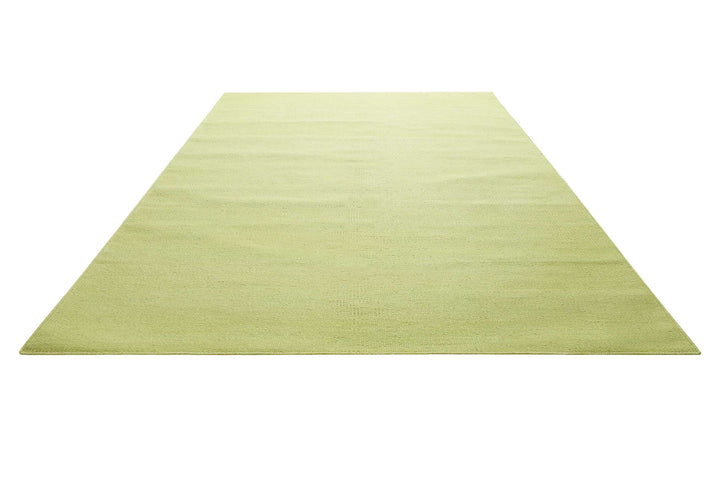 Nizza Teppich limettengrün Kurzflor rechteckig